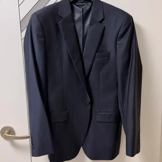 [BUNJANG] ZIOZIA Classic Navy Single Blazer / [95] 지오지아 클래식 네이비 싱글 자켓 (기본템 / 상태 최상)