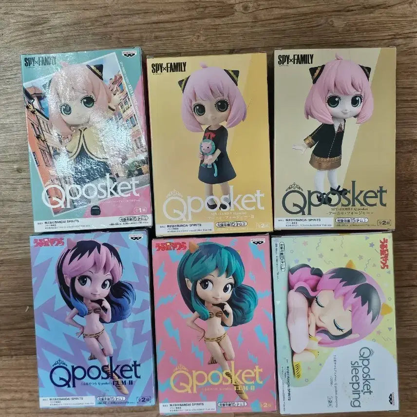 [BUNJANG] Spy x Family / Urusei Yatsura Qposket Figures / ㅣ스파이패밀리/시끌별 녀석들 Qposket 피규어 개당1만원
