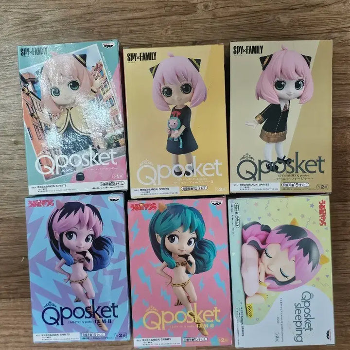 [BUNJANG] Spy x Family / Urusei Yatsura Qposket Figures / ㅣ스파이패밀리/시끌별 녀석들 Qposket 피규어 개당1만원