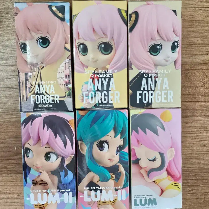 [BUNJANG] Spy x Family / Urusei Yatsura Qposket Figures / ㅣ스파이패밀리/시끌별 녀석들 Qposket 피규어 개당1만원