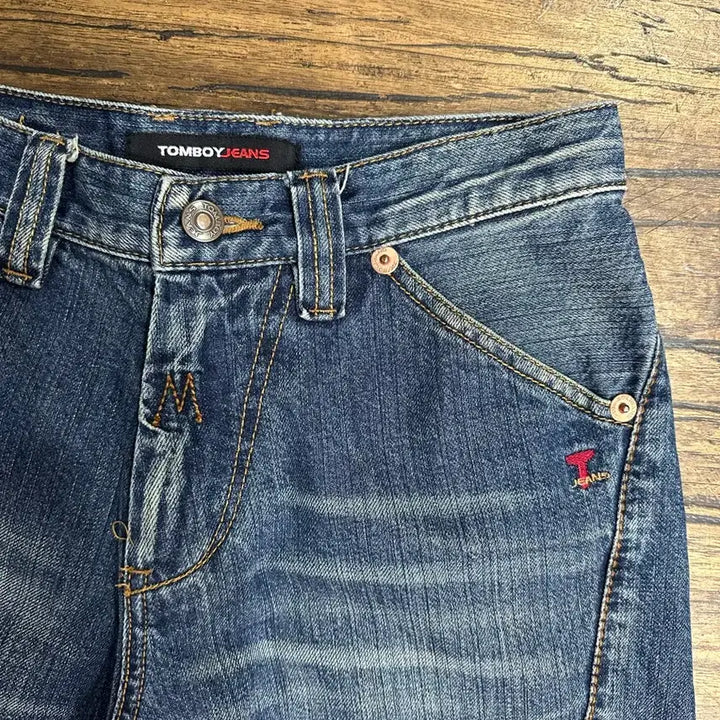 [BUNJANG] Tomboy Jeans Patterned Denim Jeans / TOMBOYJEANS 데님 청바지 S-M 사이즈 패턴특급