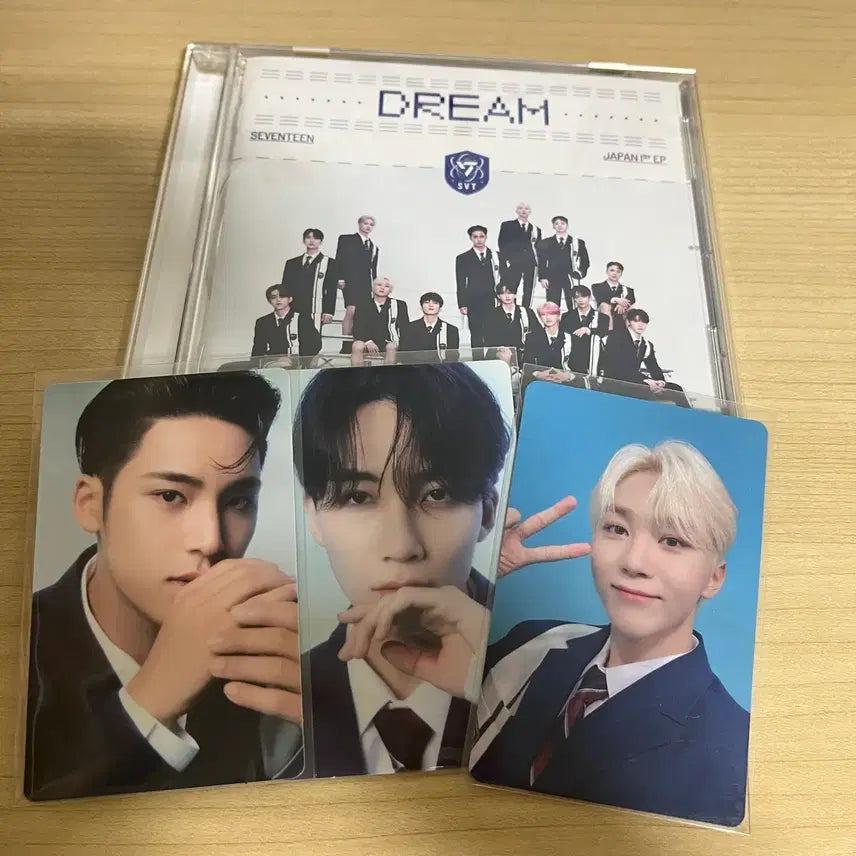 [BUNJANG] Seventeen Dream POB Photocard Bundle Set / 세븐틴 드림 일본 포카 앨범 양도 미공포