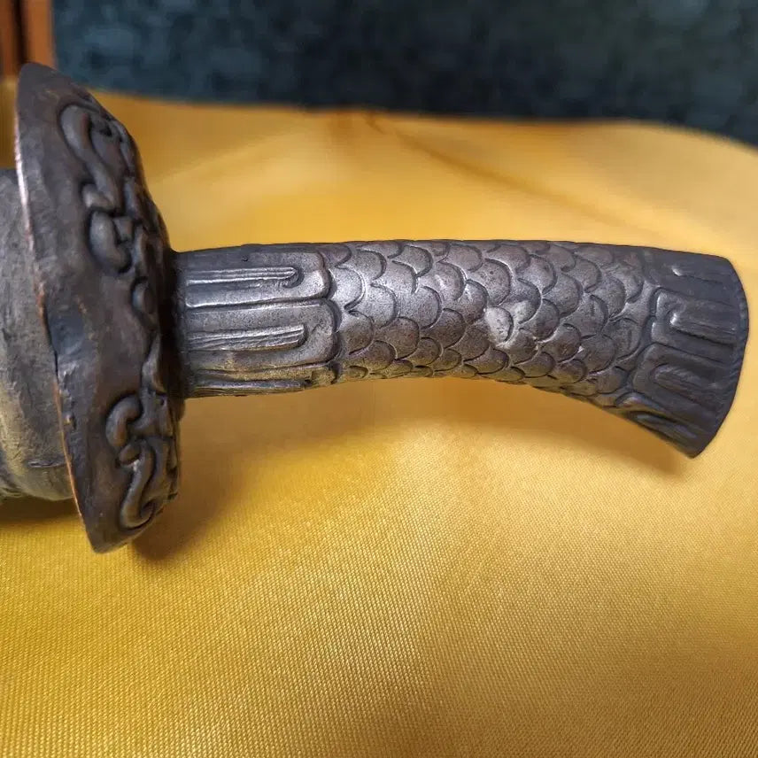 [BUNJANG] Decorative Silver-Inlaid Dagger Antique / 장식용 은장 단검 골동품