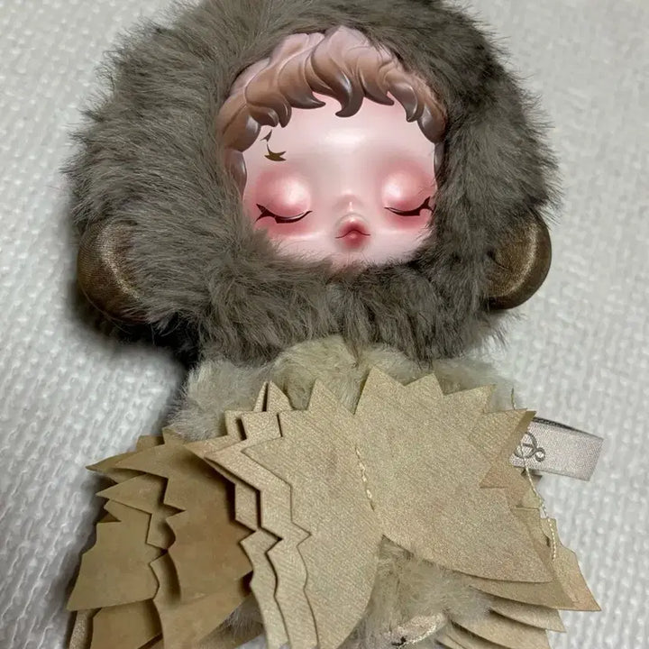 [BUNJANG] Pop Mart Skullpanda Teakwood Keyring Doll / 팝마트 스컬판다 키링 인형 티크우드