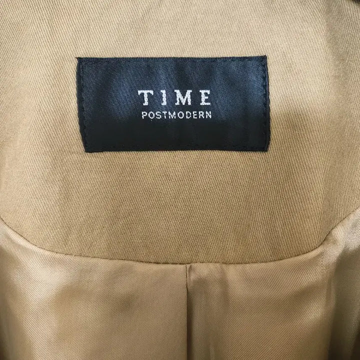 [SOLD OUT] 타임 TIME 노카라 트렌치코트 유니크버튼 소매 디테일 특이한 상태최상급