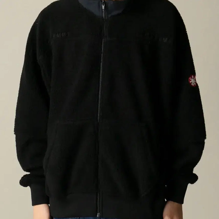 [BUNJANG] Cav Empt Panel Fleece Zip Up Jacket / 카브엠트 PANEL FLEECE ZIP UP M