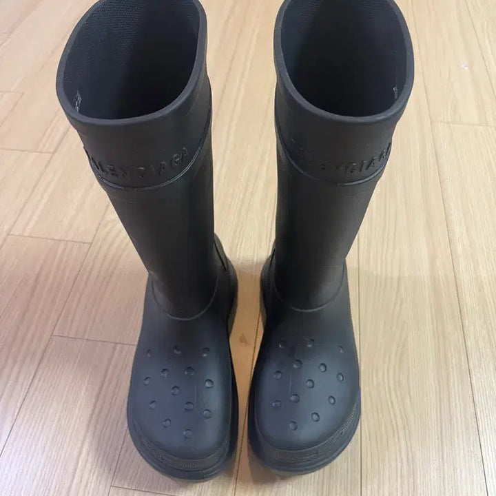 [BUNJANG] Balenciaga Crocs Rain Boots Black / 발렌시아가 x 크록스 장화 블랙