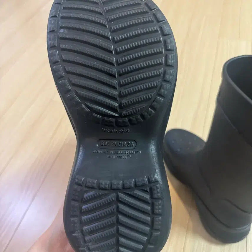 [BUNJANG] Balenciaga Crocs Rain Boots Black / 발렌시아가 x 크록스 장화 블랙