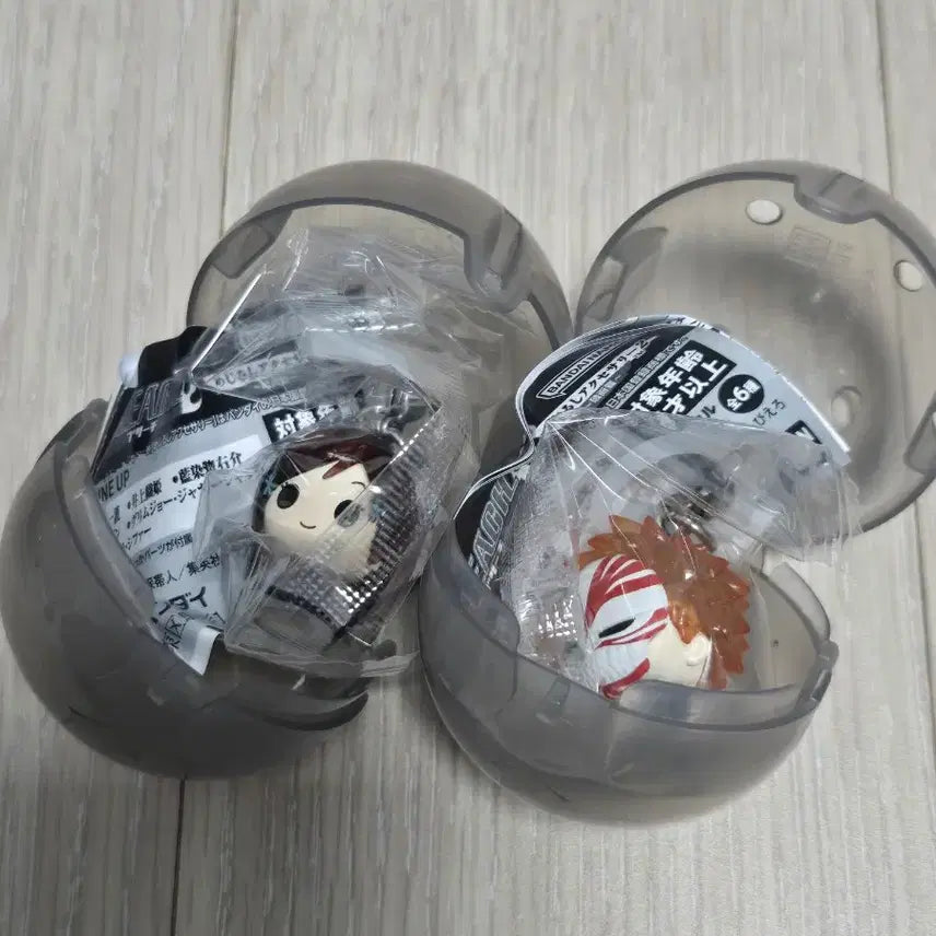 [BUNJANG] Bleach Ichigo &amp; Orihime Mejiroshi Figure Set / 블리치메지루시2탄 이치고&amp;오리히메 메지루시가챠