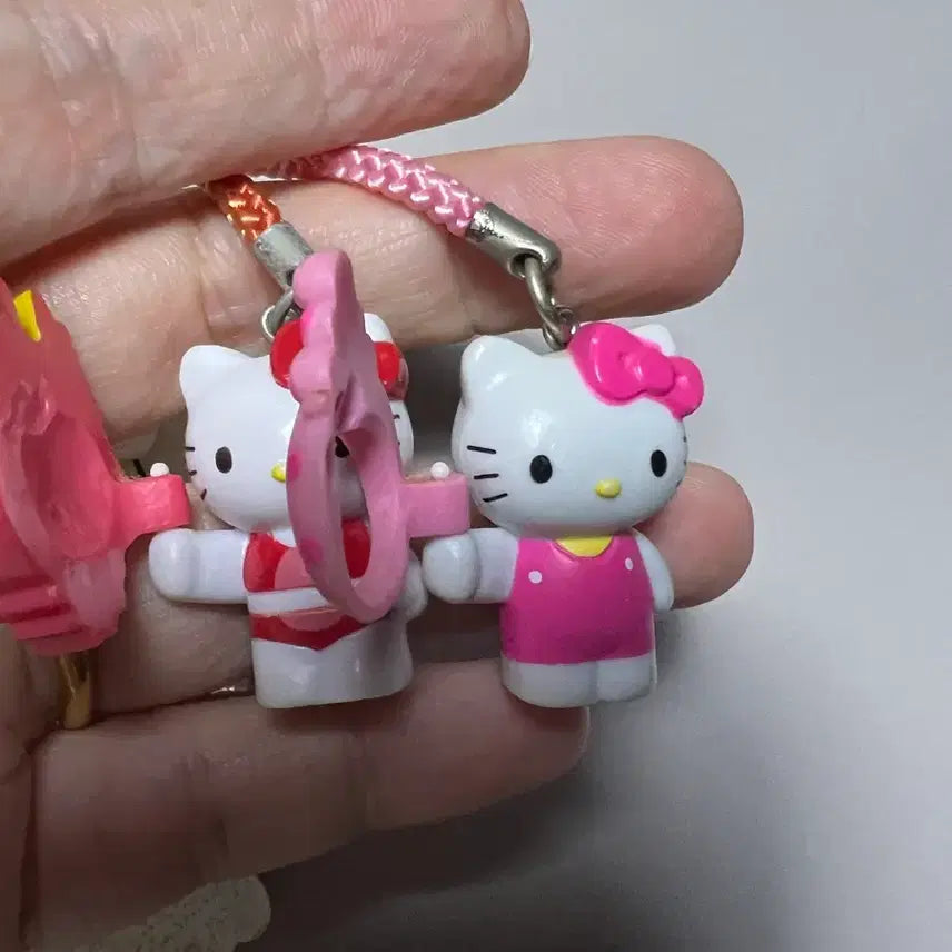 [BUNJANG] Sanrio Hello Kitty 2011 2012 Zodiac Snake Dragon Strap / 고전 헬로키티 스트랩 12간지 뱀 용