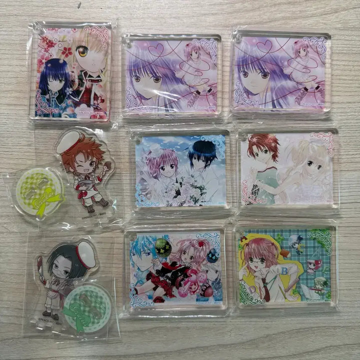 [BUNJANG] Character Chage! Cafe Acrylic Stand Bundle Set / 캐릭캐릭체인지 캐캐체 카페 코롯토 아크릴 스탠드 일괄 양도