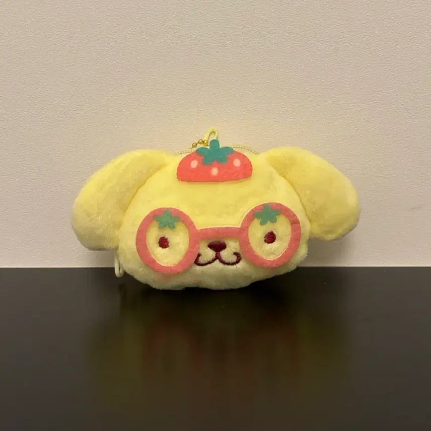 [BUNJANG] Sanrio Pom Pom Purin Strawberry Reversible Pouch / 산리오 딸기 리버시블 파우치 폼폼푸린