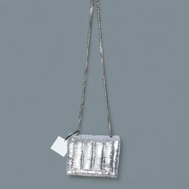 [BUNJANG] ZARA Sequin Mini Crossbody Bag / 새상품 자라 가방 미니가방 미니백  크로스백 스팽글 빤짝이 새제품 여성