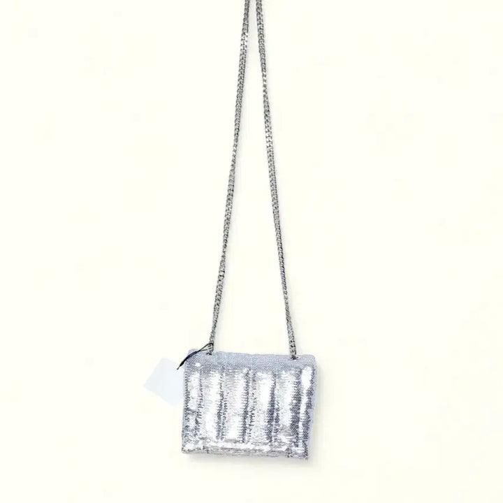 [BUNJANG] ZARA Sequin Mini Crossbody Bag / 새상품 자라 가방 미니가방 미니백  크로스백 스팽글 빤짝이 새제품 여성