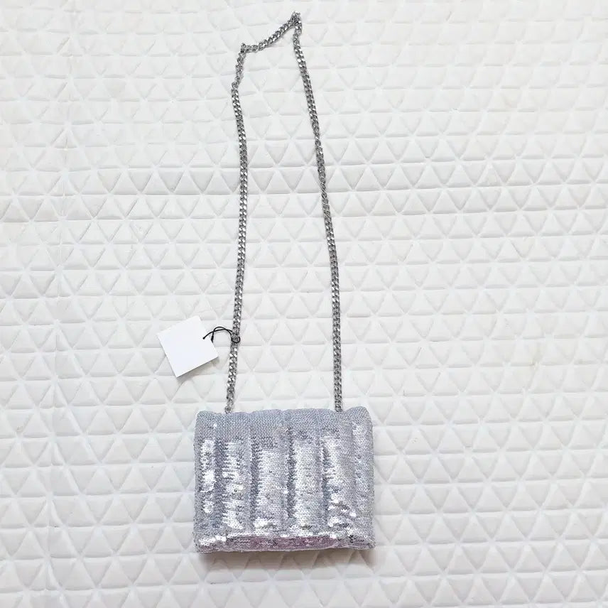 [BUNJANG] ZARA Sequin Mini Crossbody Bag / 새상품 자라 가방 미니가방 미니백  크로스백 스팽글 빤짝이 새제품 여성