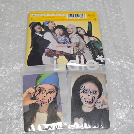 [BUNJANG] i-dle Japan 1st EP Poster Version Album / JAPAN 1st EP i-dle 아이들 포스터 버전