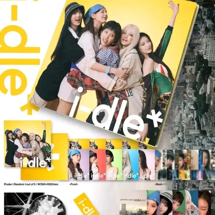 [BUNJANG] i-dle Japan 1st EP Poster Version Album / JAPAN 1st EP i-dle 아이들 포스터 버전