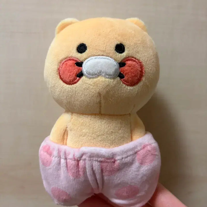 [BUNJANG] Chunsik Polka Dot Pants Doll Keychain / 춘식이 땡땡이바지 인형 키링