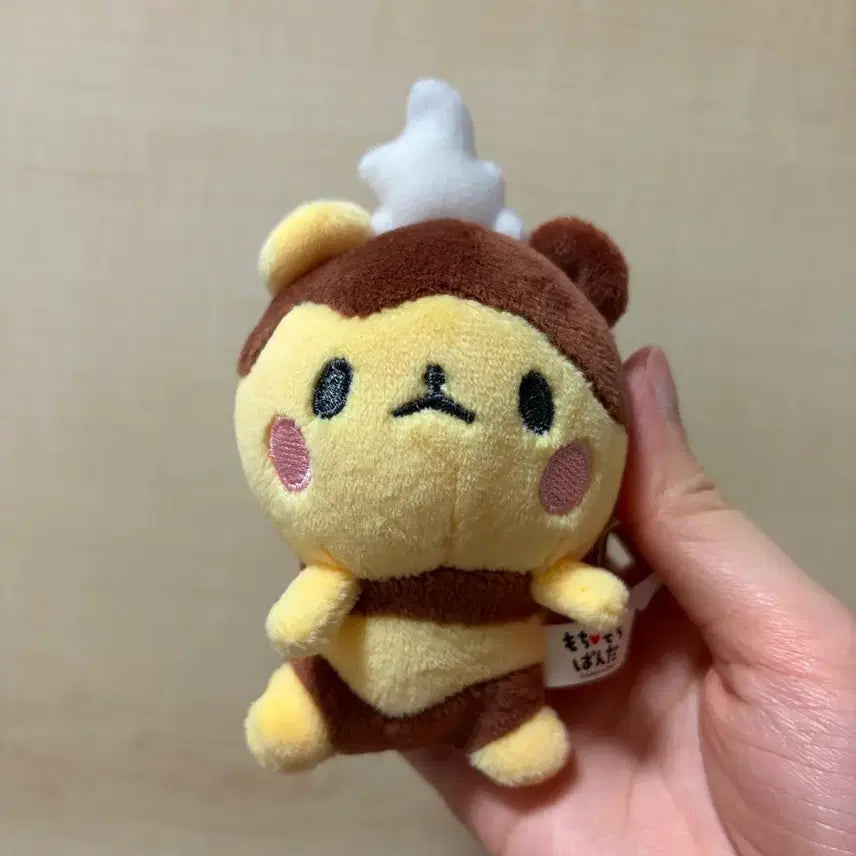 [BUNJANG] Classic Japanese Pudding Plush Keychain / 고전 일본 푸딩 인형 키링