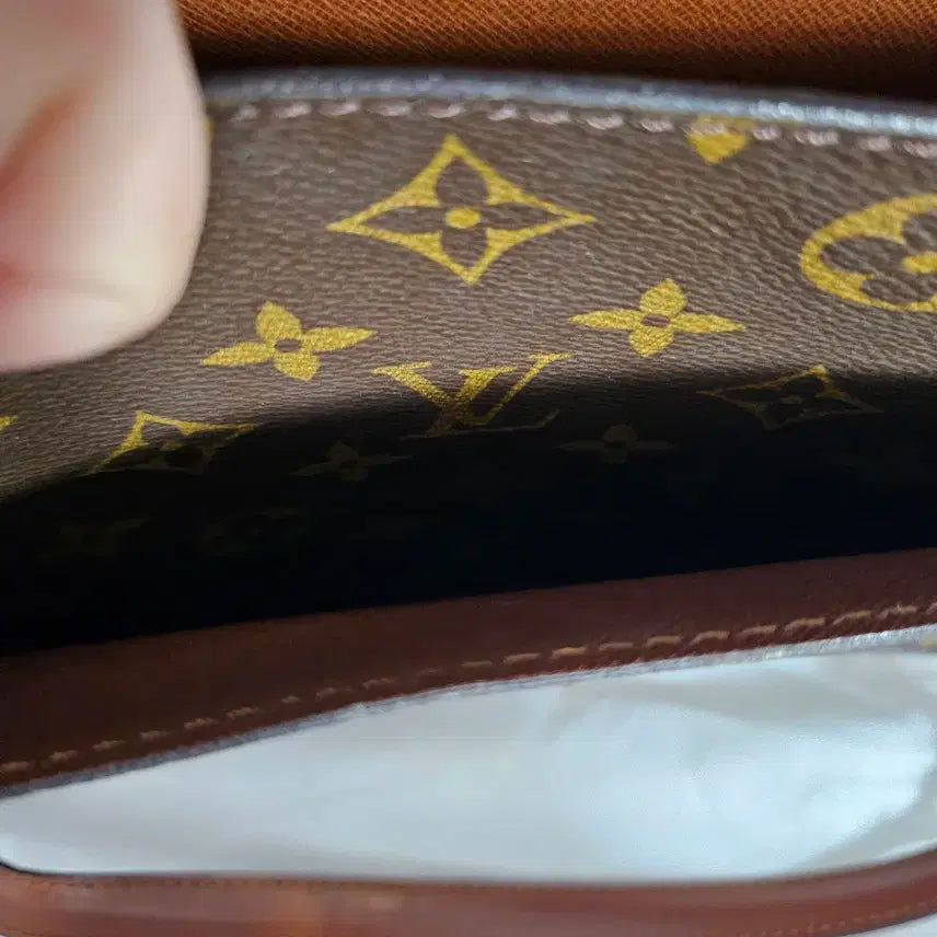 [BUNJANG] Louis Vuitton Monogram Montsouris Top Handle Crossbody Bag / 정품) 루이비통 모노그램 몽소백 탑핸들 크로스백