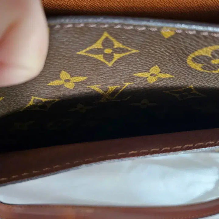 [BUNJANG] Louis Vuitton Monogram Montsouris Top Handle Crossbody Bag / 정품) 루이비통 모노그램 몽소백 탑핸들 크로스백