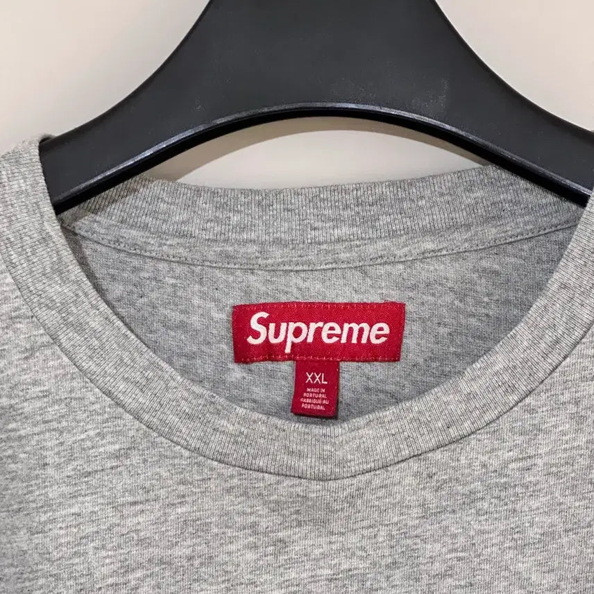 [SOLD OUT] 슈프림 스몰박스 반팔 그레이 XXL