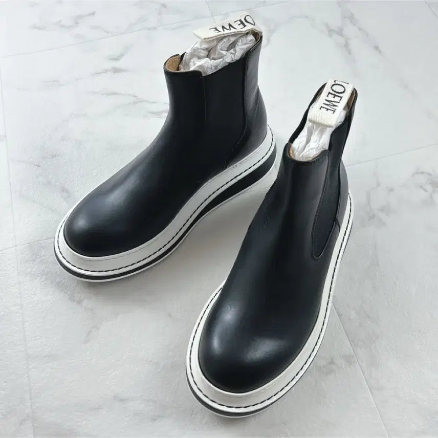 [BUNJANG] Loewe Black Chelsea Boots Size 41 / [41] 로에베 Loewe 첼시 부츠 블랙