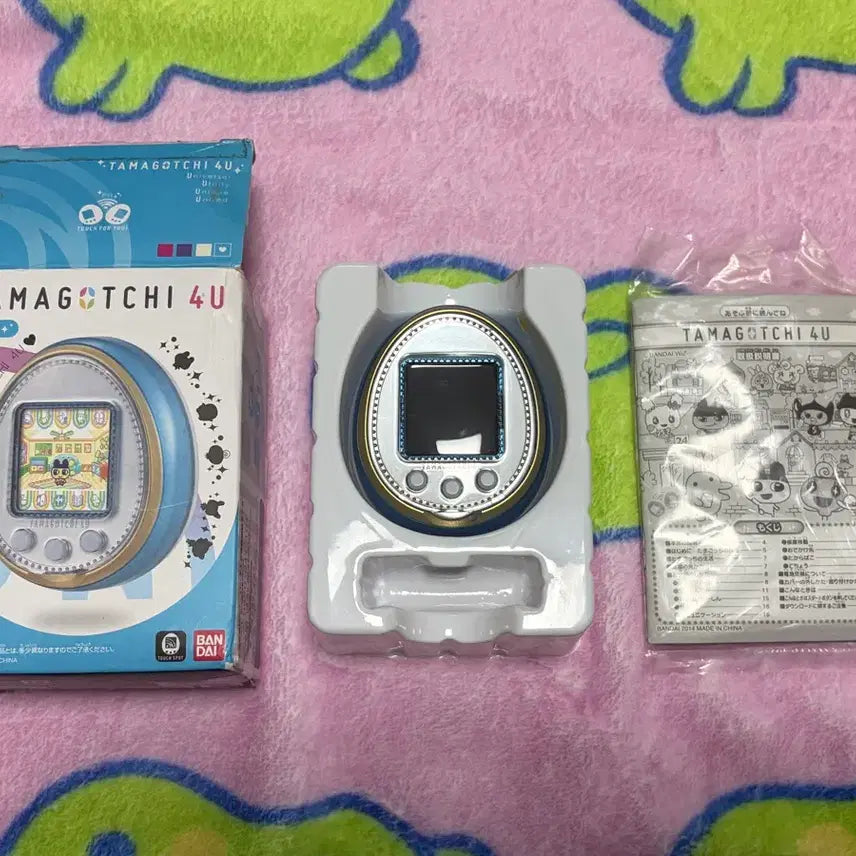 [SOLD OUT] 다마고치 4u 포유 블루 박스세트