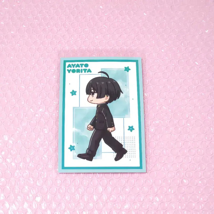 [BUNJANG] Chibitoko Ayato Yoritaka Postcard / 향기로운꽃은늠름하게핀다 치비토코 포스트카드 - 요리타 아야토