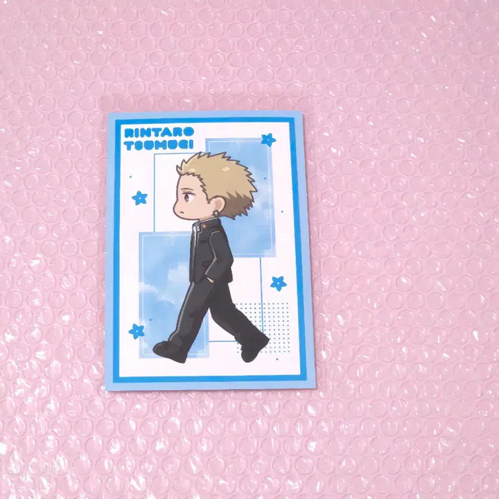 [BUNJANG] Hyanggiroun Kkot Chibitoko Postcard - Rintarou / 향기로운꽃은늠름하게핀다 치비토코 포스트 카드 - 린타로