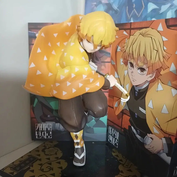 [BUNJANG] Demon Slayer Zenitsu Figure / 귀멸의 칼날 무한열차 젠이츠 제일복권 이치방쿠지 c상 피규어