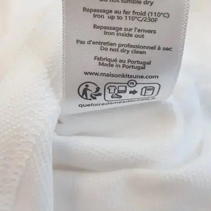 [BUNJANG] Maison Kitsune Yellow Fox PK Short Sleeve Polo Shirt White / 메종키츠네 옐로우폭스 PK 반팔 카라티 블랙/화이트 정품 새상품 S~XL