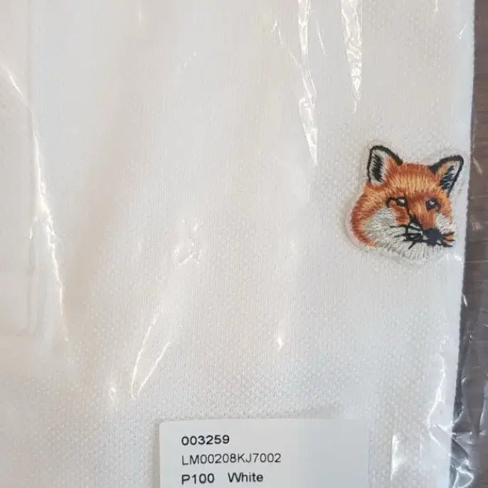 [BUNJANG] Maison Kitsune Yellow Fox PK Short Sleeve Polo Shirt White / 메종키츠네 옐로우폭스 PK 반팔 카라티 블랙/화이트 정품 새상품 S~XL