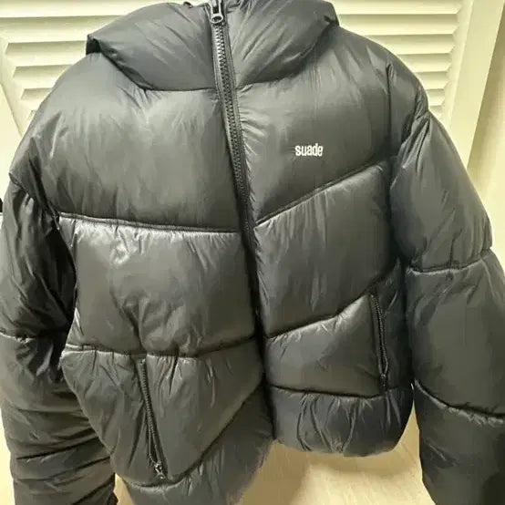 [BUNJANG] Suade Padded Jacket Black Size M / suade 패딩 M