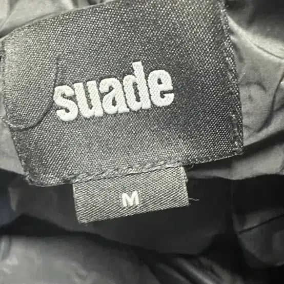 [BUNJANG] Suade Padded Jacket Black Size M / suade 패딩 M