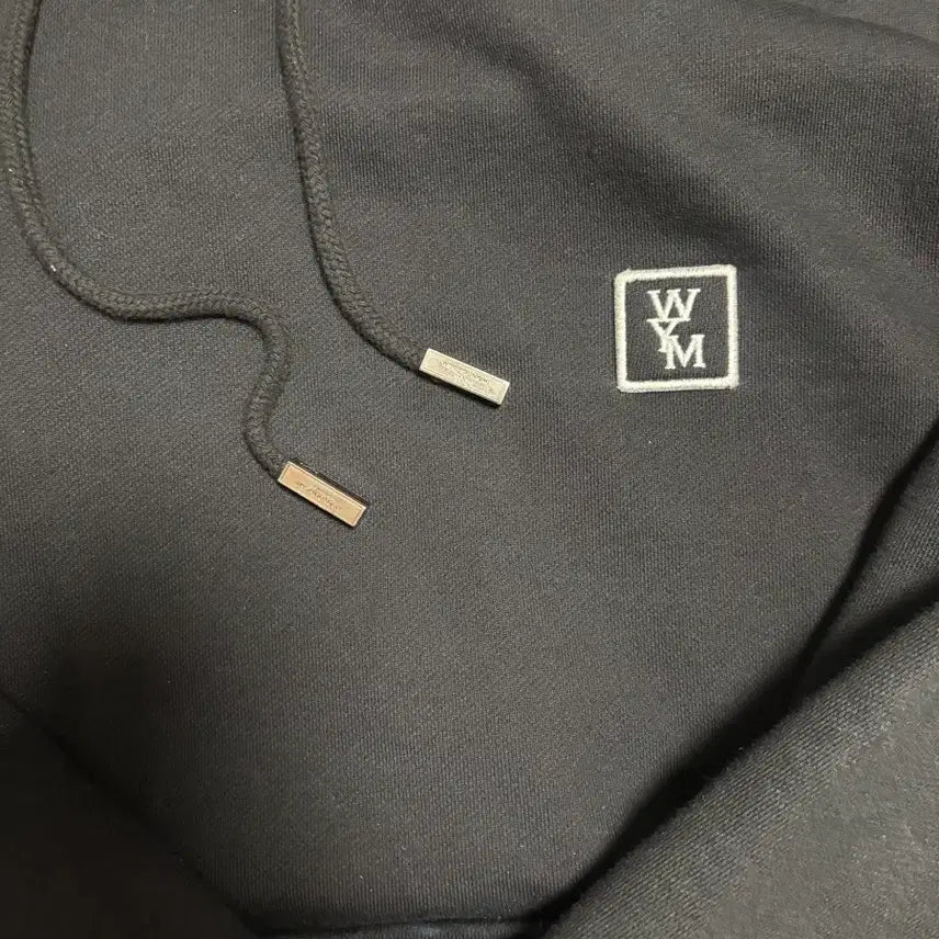 [SOLD OUT] 우영미 로고 블랙 후드티 48 황금사이즈