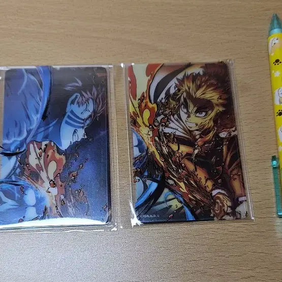 [SOLD OUT] (일괄) 귀멸의 칼날 무한열차편 쿠지 레이어드 클리어카드 렌고쿠 아카자
