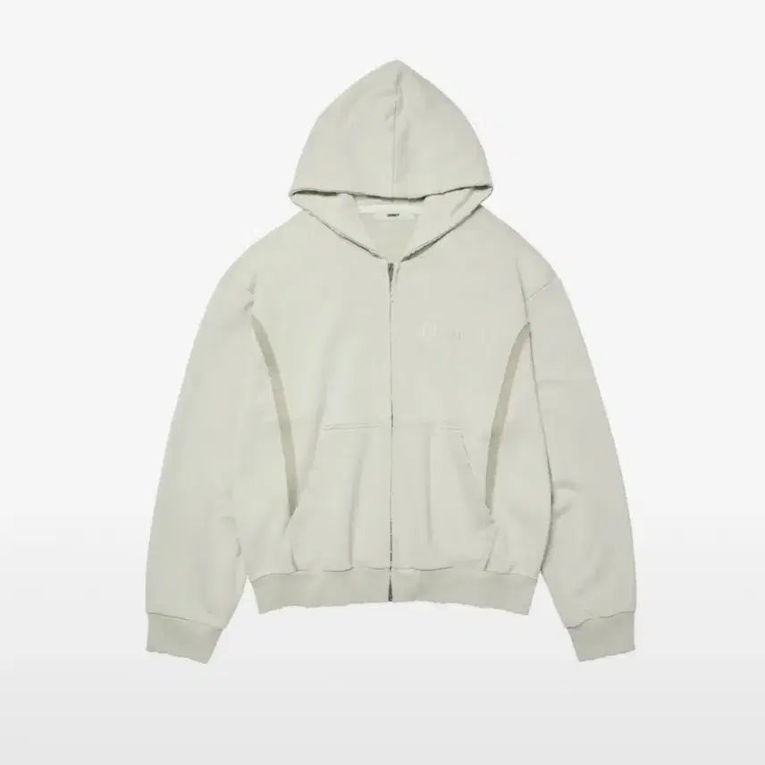 [BUNJANG] Dainit Beige Hooded Zip-up / 다이닛 후드집업 베이지