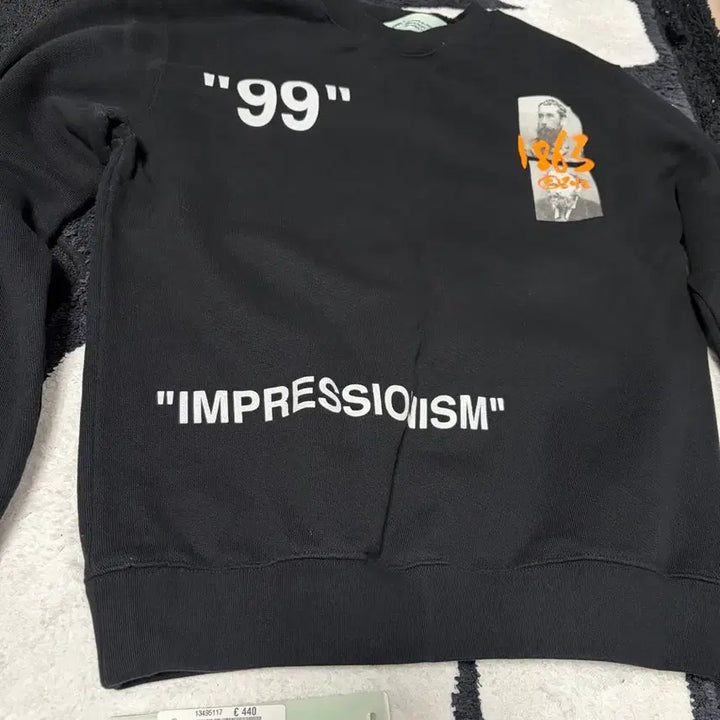 [BUNJANG] Off-White Impressionist Painting Sweatshirt - M / 오프화이트 임프레션 명화 맨투맨 - M