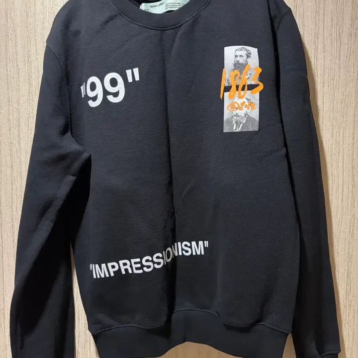 [BUNJANG] Off-White Impressionist Painting Sweatshirt - M / 오프화이트 임프레션 명화 맨투맨 - M