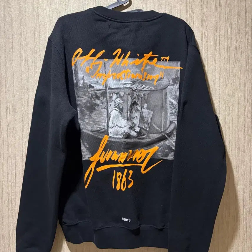 [BUNJANG] Off-White Impressionist Painting Sweatshirt - M / 오프화이트 임프레션 명화 맨투맨 - M