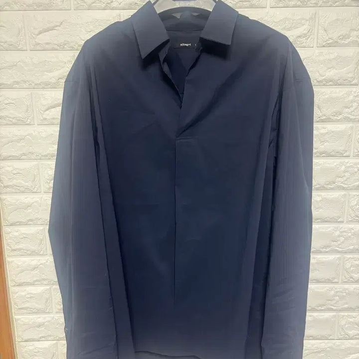 [BUNJANG] Allegri 23SS Navy Tunic Shirt / allegri 알레그리  23SS 진남색 봄용 튜닉 셔츠