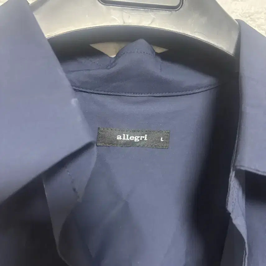 [BUNJANG] Allegri 23SS Navy Tunic Shirt / allegri 알레그리  23SS 진남색 봄용 튜닉 셔츠