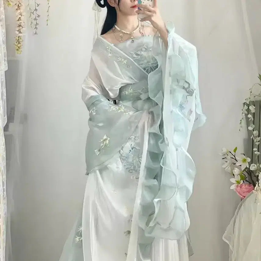 [BUNJANG] Wanghong Hanfu Dress Rental / 왕홍 한푸 드레스 졸업사진 컨셉 대여