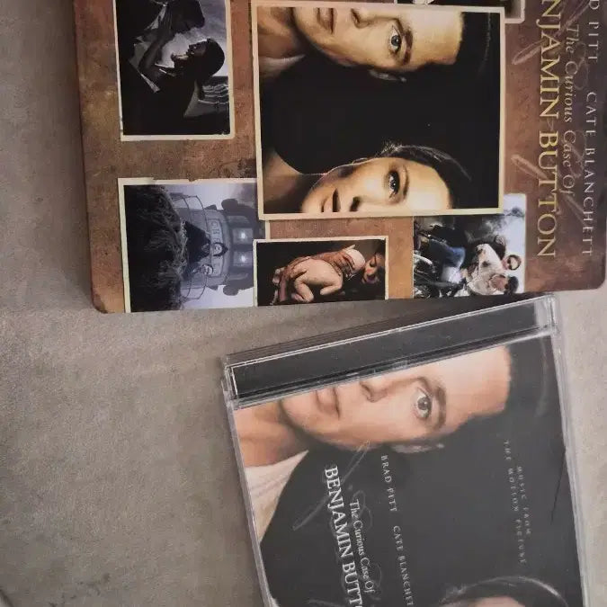 [BUNJANG] Benjamin Button DVD &amp; Soundtrack CD / 벤자민 버튼의 시간은 거꾸로 간다 DVD 밎 사운드 트랙 CD