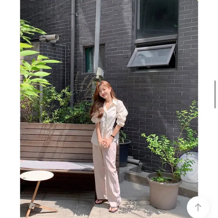 [BUNJANG] Ganaesra Bunny Pants Pink S / 가내스라 버니드 팬츠 핑크 s