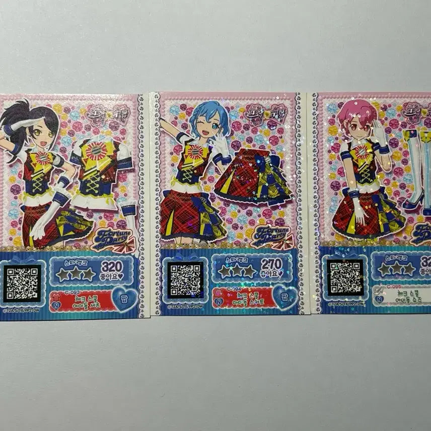 [BUNJANG] PriPara Check School Idol Coord Set Ticket / 프리파라 체크 스쿨 아이돌 코디 세트 티켓 판매
