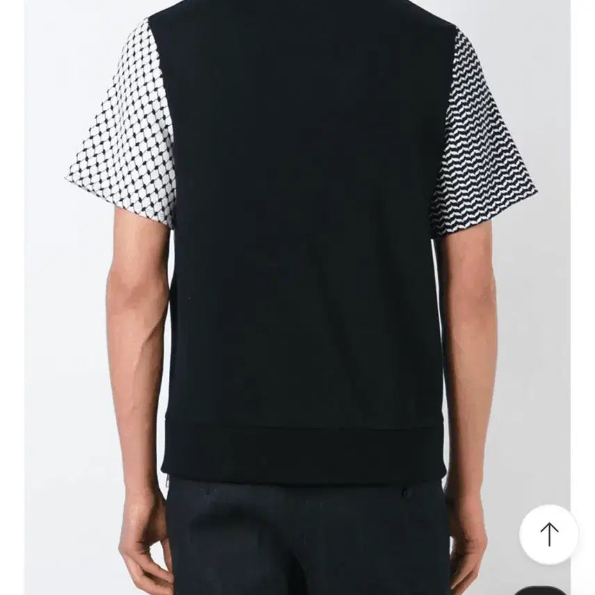 [BUNJANG] Neil Barrett Neoprene Geometric T-Shirt / 닐바렛 네오플렌 티셔츠 s, m