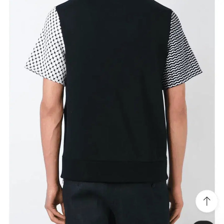[BUNJANG] Neil Barrett Neoprene Geometric T-Shirt / 닐바렛 네오플렌 티셔츠 s, m