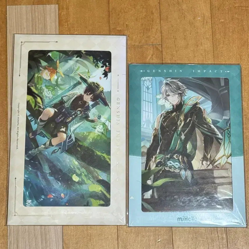 [BUNJANG] Genshin Impact Color Paper Set (Wanderer, Alhaitham) - Sealed / 원신 색지 미개봉(방랑자, 알하이탐)